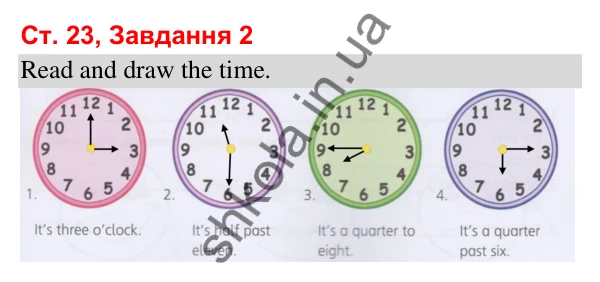 Відповідь до завдання 2, сторінка 23 (Module 3. Out and about) - ГДЗ Робочий зошит Англійська мова 3 клас Мітчелл 2025