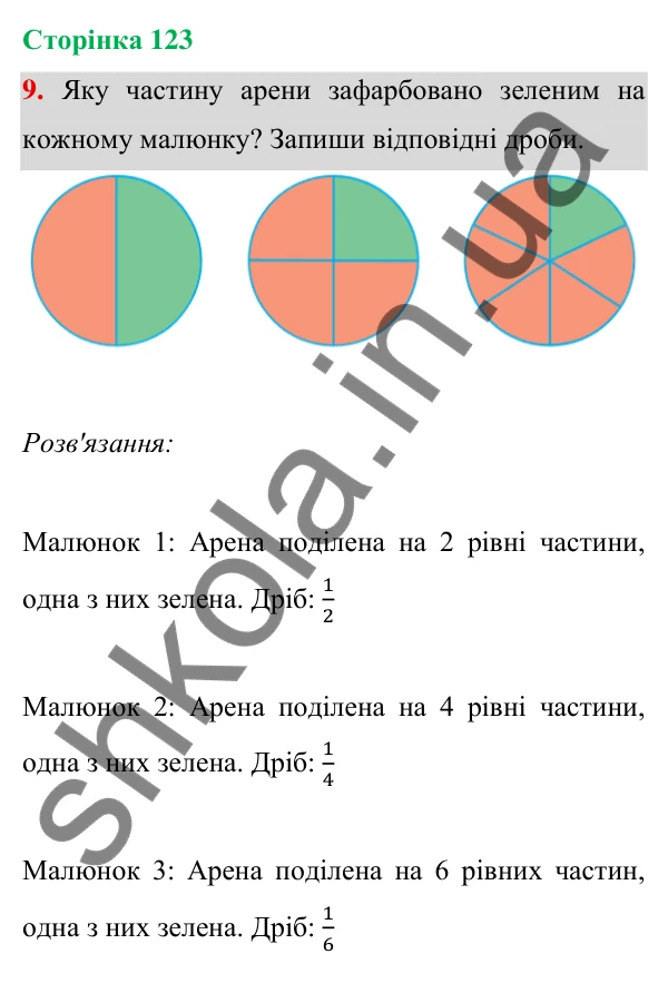 Відповідь до завдання 9 на сторінці 123 — ГДЗ Математика 3 клас Богданович 2025 частина 1