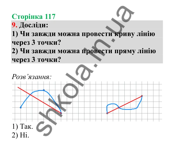 Урок 32-33, завдання № 9, сторінка 117 — ГДЗ Математика 3 клас Гісь 2025 частина 1