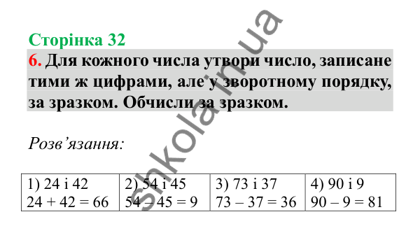 Урок 7, завдання № 6, сторінка 32 — ГДЗ Математика 3 клас Гісь 2025 частина 1