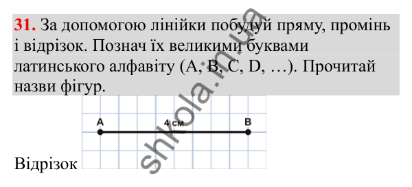 Відповідь до завдання № 31, сторінка 9 - ГДЗ Математика 3 клас Заїка 2025 частина 1
