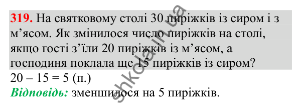 Відповідь до завдання № 319, сторінка 81 - ГДЗ Математика 3 клас Заїка 2025 частина 1