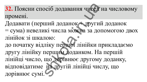 Відповідь до завдання № 32, сторінка 9 - ГДЗ Математика 3 клас Заїка 2025 частина 1
