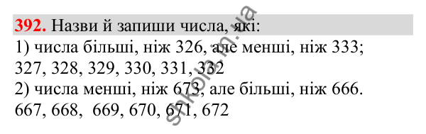Відповідь до завдання № 392, сторінка 97 - ГДЗ Математика 3 клас Заїка 2025 частина 1