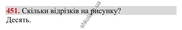 Відповідь до завдання № 451, сторінка 109 - ГДЗ Математика 3 клас Заїка 2025 частина 1