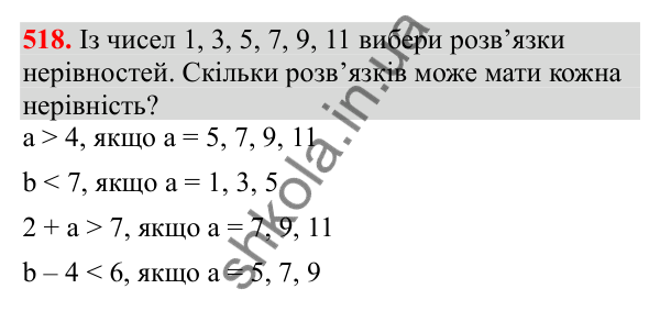 Відповідь до завдання № 518, сторінка 123 - ГДЗ Математика 3 клас Заїка 2025 частина 1