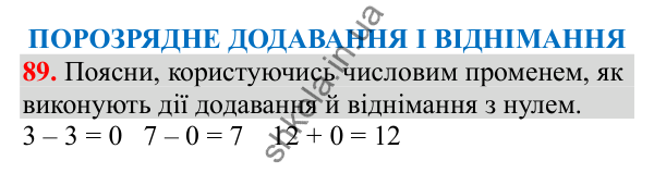 Відповідь до завдання № 89, сторінка 21 - ГДЗ Математика 3 клас Заїка 2025 частина 1