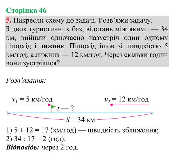 Відповідь до завдання 5, сторінка 46 - ГДЗ Математика 4 клас Богданович 2026 частина 2