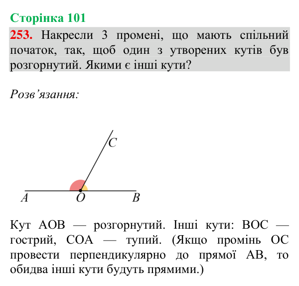 Відповідь до завдання № 253, сторінка 101 - ГДЗ Математика 4 клас Гісь 2026 частина 2