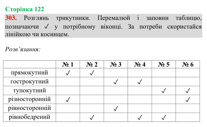 Відповідь до завдання № 303, сторінка 122 - ГДЗ Математика 4 клас Гісь 2026 частина 2