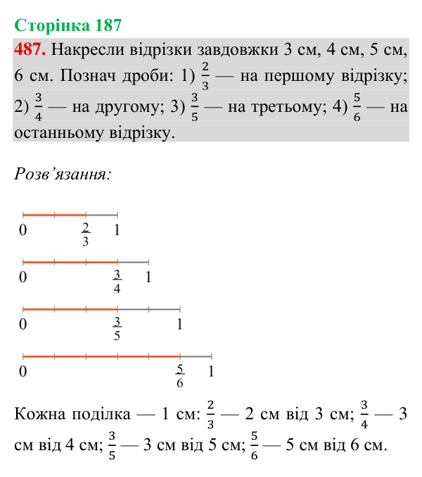 Завдання № 487 Відповідь до завдання № 487, сторінка 187 - ГДЗ Математика 4 клас Гісь 2026 частина 2