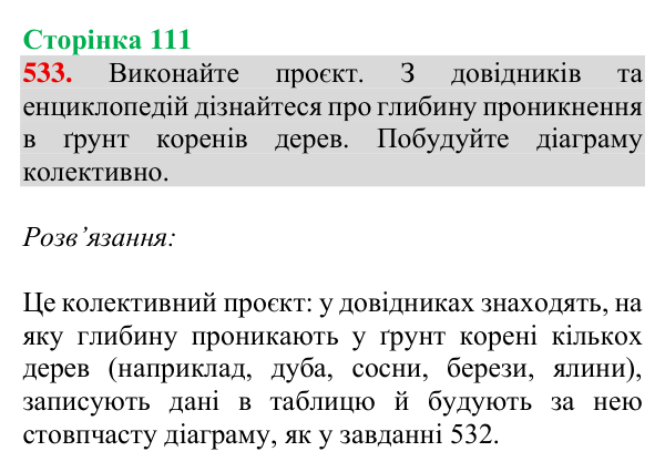 Відповідь до завдання № 533, сторінка 111 - ГДЗ Математика 4 клас Листопад 2026 частина 2