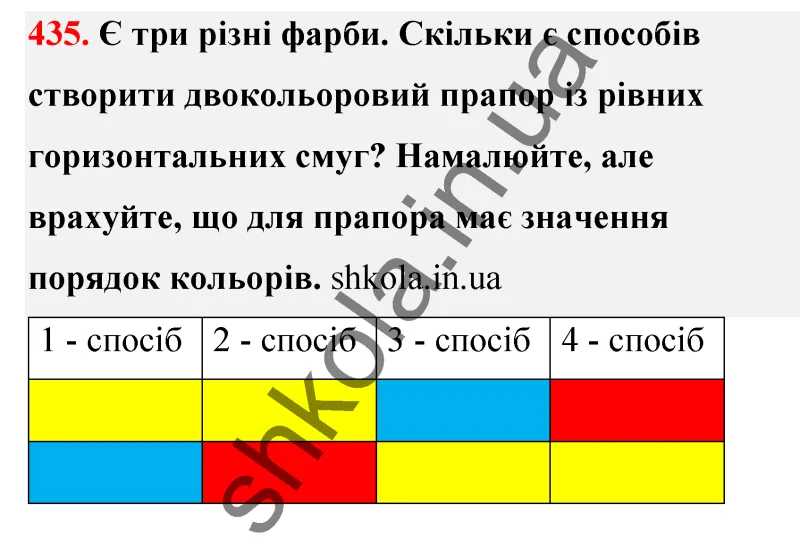 Відповідь до завдання № 435 - ГДЗ Математика 5 клас Бевз 2022