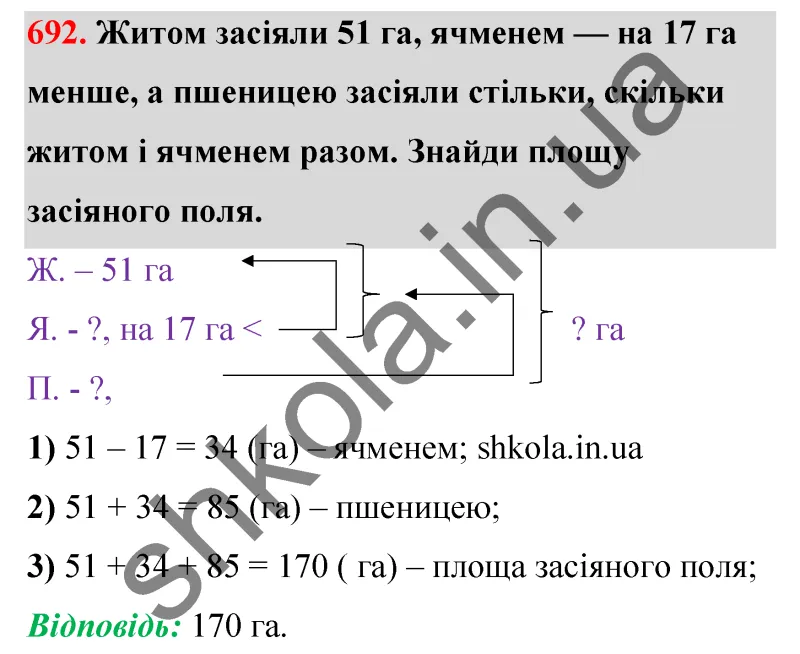 Відповідь до завдання № 691 - ГДЗ Математика 5 клас Бевз 2022