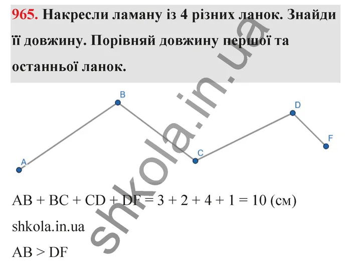 Відповідь до завдання № 965 - ГДЗ Математика 5 клас Бевз 2022