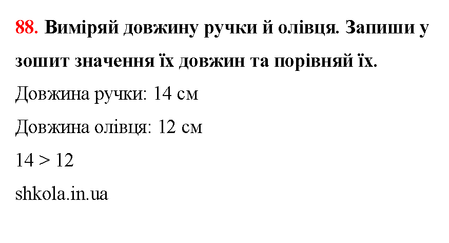 Відповідь до завдання № 88 - ГДЗ Математика 5 клас Бевз 2022