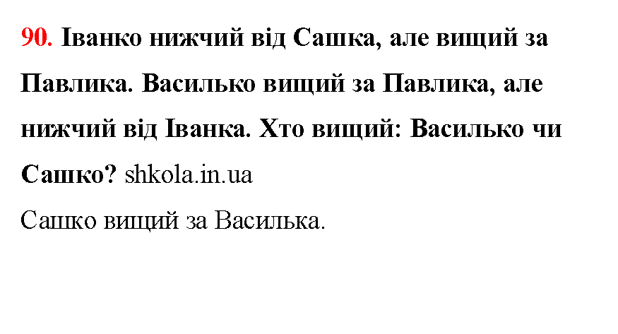 Відповідь до завдання № 90 - ГДЗ Математика 5 клас Бевз 2022