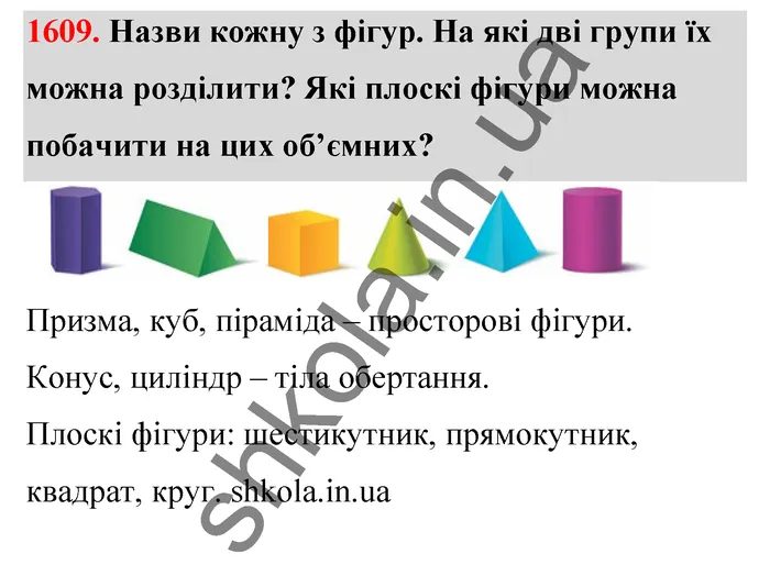 Відповідь до завдання № 1609 - ГДЗ Математика 5 клас Бевз 2022