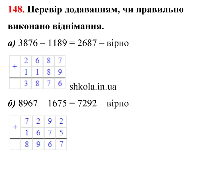 Відповідь до завдання № 148 - ГДЗ Математика 5 клас Бевз 2022