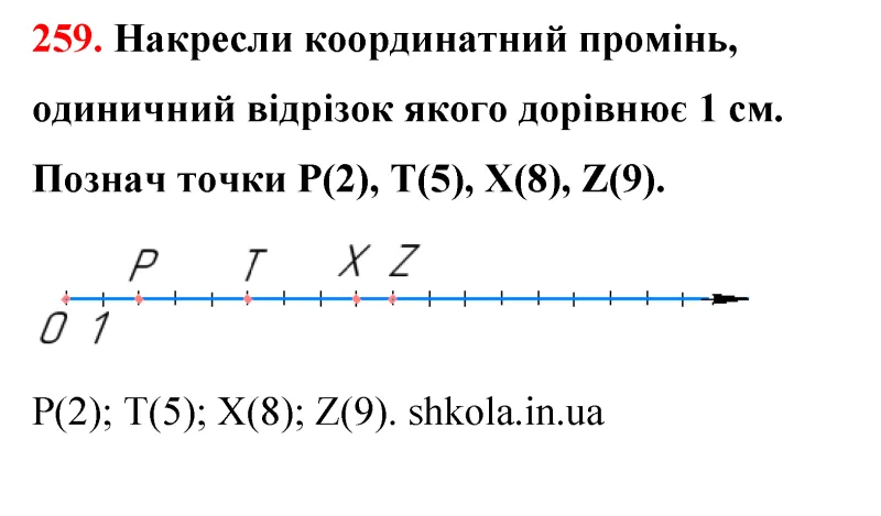 Відповідь до завдання № 259 - ГДЗ Математика 5 клас Бевз 2022