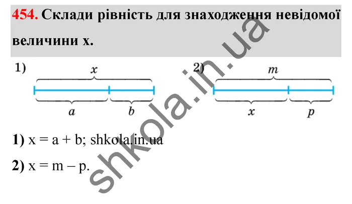 Відповідь до завдання № 454 - ГДЗ Математика 5 клас Істер 2022