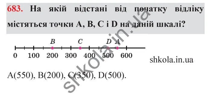Відповідь до завдання № 683 - ГДЗ Математика 5 клас Істер 2022