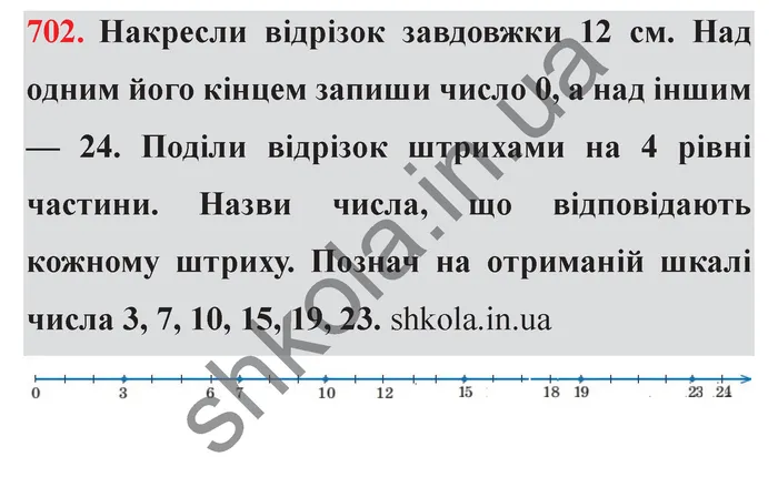 Відповідь до завдання № 702 - ГДЗ Математика 5 клас Істер 2022
