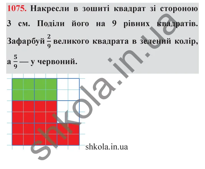 Відповідь до завдання № 1075 - ГДЗ Математика 5 клас Істер 2022