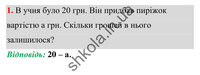 Завдання № 1 Відповідь до завдання № 1 Домашня самостійна робота 4 - ГДЗ Математика 5 клас Істер 2022