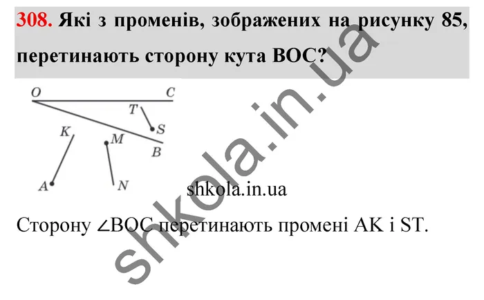 Відповідь до завдання № 308 - ГДЗ Математика 5 клас Мерзляк 2022