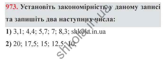 Відповідь до завдання № 973 - ГДЗ Математика 5 клас Мерзляк 2022