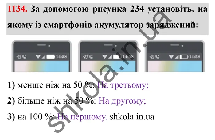 Відповідь до завдання № 1134 - ГДЗ Математика 5 клас Мерзляк 2022