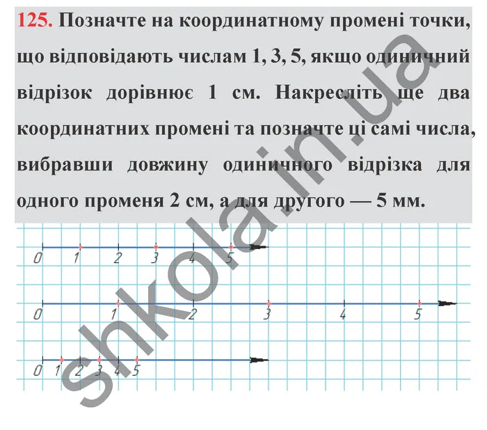 Відповідь до завдання № 125 - ГДЗ Математика 5 клас Мерзляк 2022