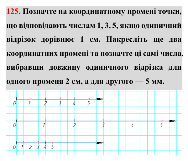 Завдання № 125 Відповідь до завдання № 125 - ГДЗ Математика 5 клас Мерзляк 2022