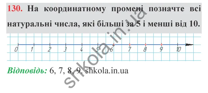Відповідь до завдання № 130 - ГДЗ Математика 5 клас Мерзляк 2022