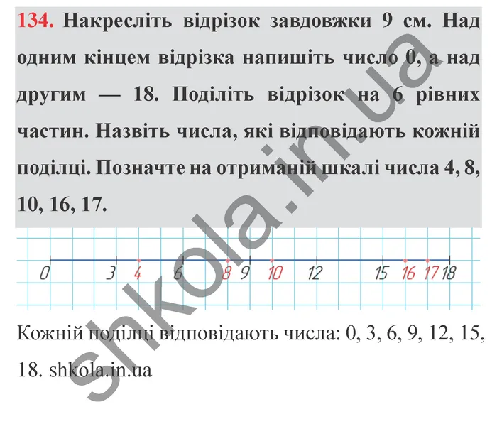 Відповідь до завдання № 134 - ГДЗ Математика 5 клас Мерзляк 2022