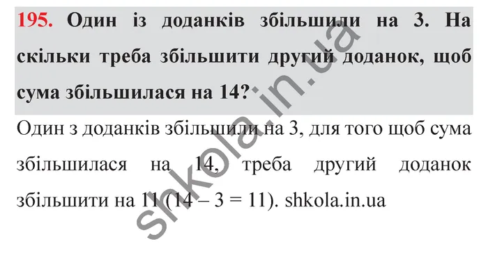 Завдання № 195 Відповідь до завдання № 195 - ГДЗ Математика 5 клас Мерзляк 2022