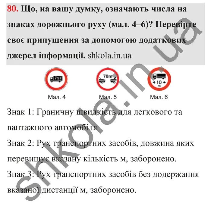 Відповідь до завдання № 80 - ГДЗ Математика 5 клас Тарасенкова 2022