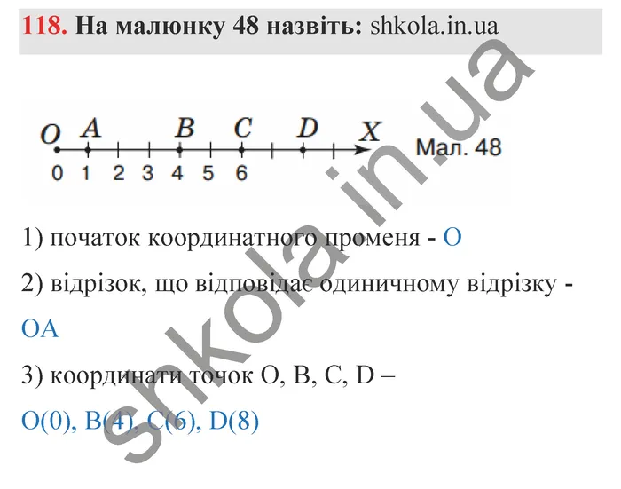 Відповідь до завдання № 118 - ГДЗ Математика 5 клас Тарасенкова 2022