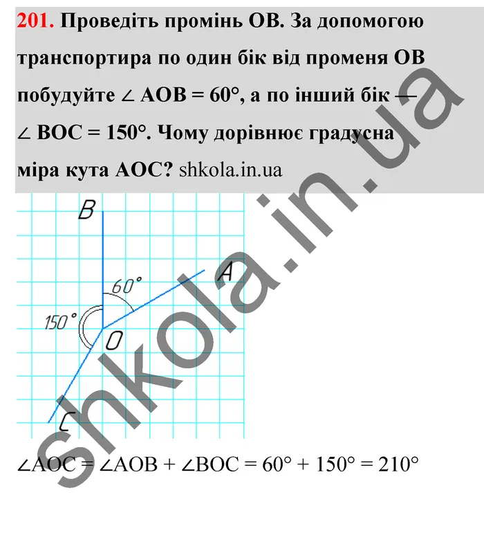 Відповідь до завдання № 201 - ГДЗ Математика 5 клас Тарасенкова 2022