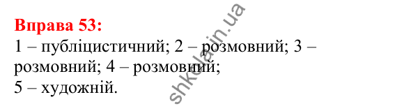 Відповідь до вправи 53 з української мови для 5 класу (Глазова, 2022): Однозначні та багатозначні слова
