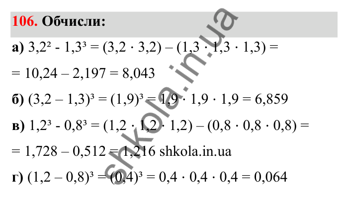 Відповідь до завдання 106 (с. 35) з математики для 6 класу (Бевз, 2023): Координатна площина