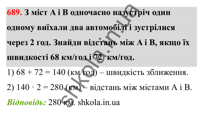 Завдання 689 Відповідь до завдання 689 (с. 107) з математики для 6 класу (Бевз, 2023): Скорочення дробів