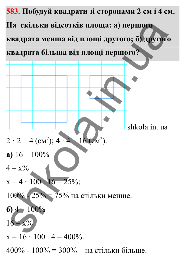 Завдання 583 Відповідь до завдання 583 (с. 97) з математики для 6 класу (Бевз, 2023), частина 2: Віднімання раціональних чисел
