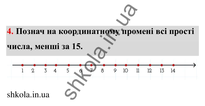 Відповідь до завдання 4 (с. 6) з математики для 6 класу (Бевз, 2023), частина 2: Повторення за І семестр. Подільність...