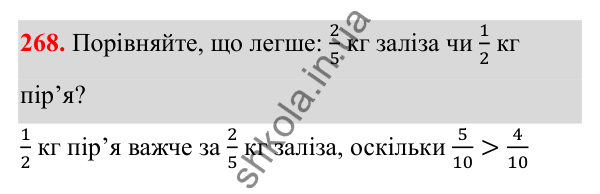 Завдання 268 Відповідь до завдання 268 (с. 145) з математики для 6 класу (Біос, 2023), частина 2: Розділ 16. Повторення