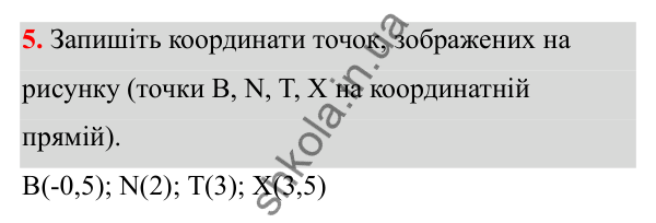 Завдання 5 Відповідь до завдання 5 (с. 10) з математики для 6 класу (Біос, 2023), частина 2: Розділ 9. Цілі числа та дії над ними
