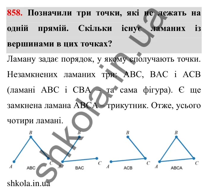 Завдання № 858 Відповідь до завдання 858 (с. 61) з математики для 6 класу (Мерзляк, 2023), частина 2: § 4. Раціональні числа і дії з ними. 29. Цілі числа. Раціональні числа