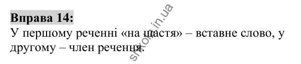 Вправа 14 Відповідь до вправи 14 (с. 9) з української мови для 6 класу (Заболотний, 2023): Повторення, узагальнення та поглиблення...