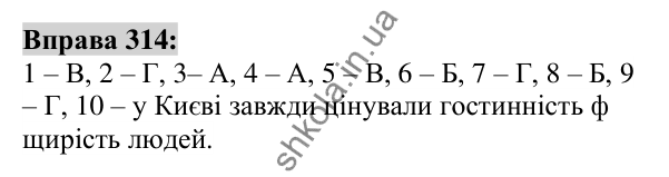 Вправа 314 Відповідь до вправи 314 (с. 118) з української мови для 6 класу (Заболотний, 2023): Іменник